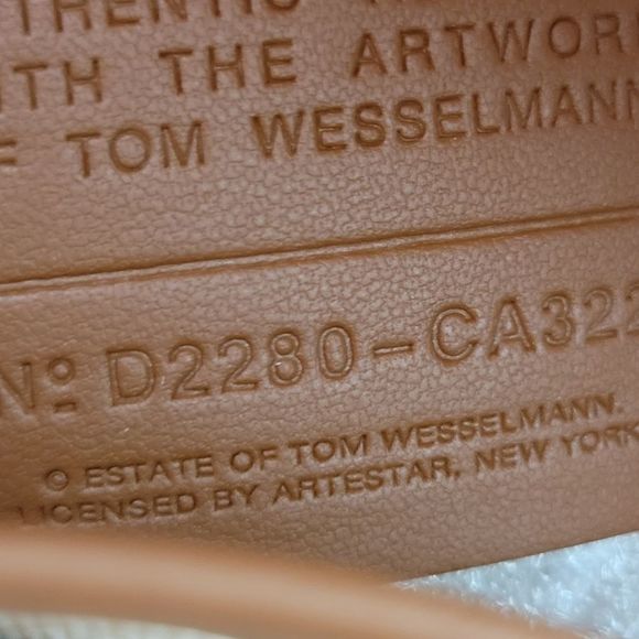 NWT COACH TOM WESSELMANN ARTWORK CROSSBODY PURSE FLIGHT BAG ADJUSTABLE S… - Picture 11 of 13